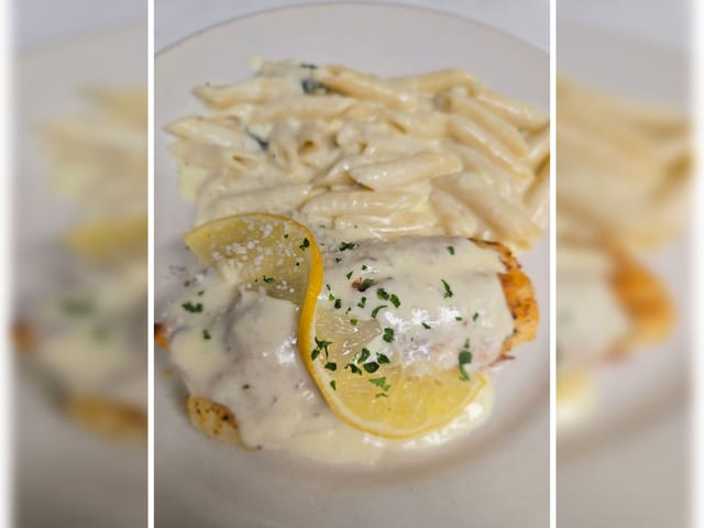 Herb Crusted Cod.