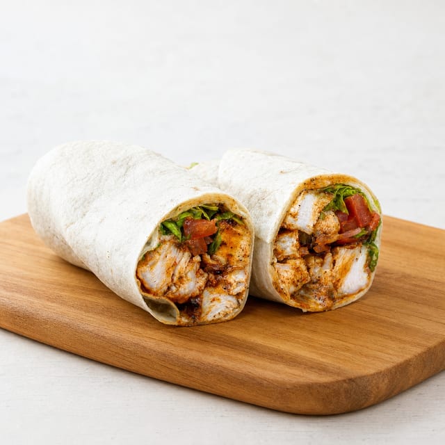 Blackened Chicken Wrap.