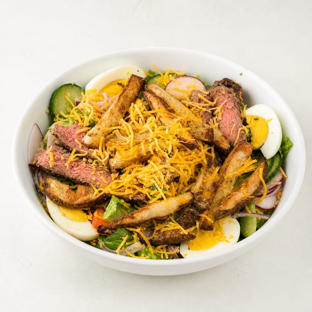 Pittsburgh Salad-Steak.
