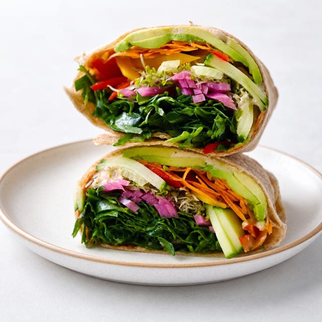 Vegetable Wrap.