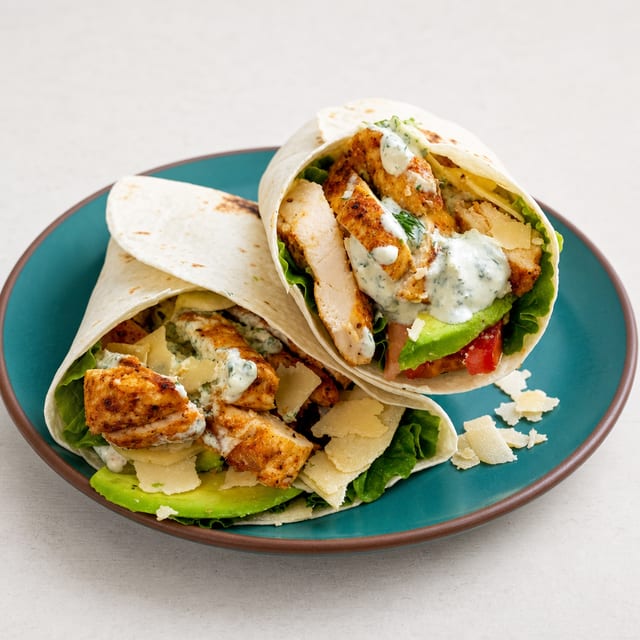 Grilled Chicken Wrap.